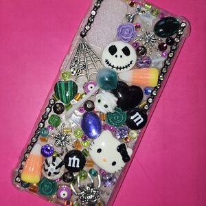 Decorative Halloween Phone Case with Charms Samsung S20